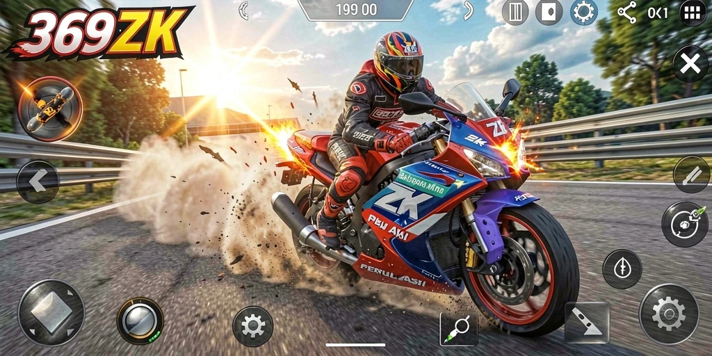 Gameplay seru dan grafis menakjubkan dari 369ZK.