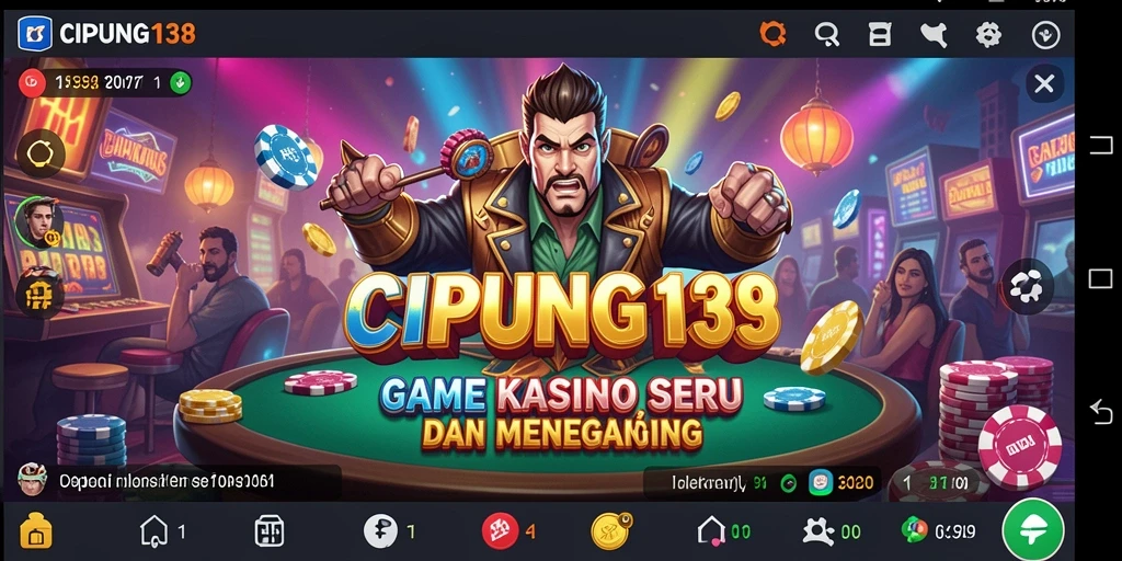 Tampilan permainan Kasino yang seru di CIPUNG138.