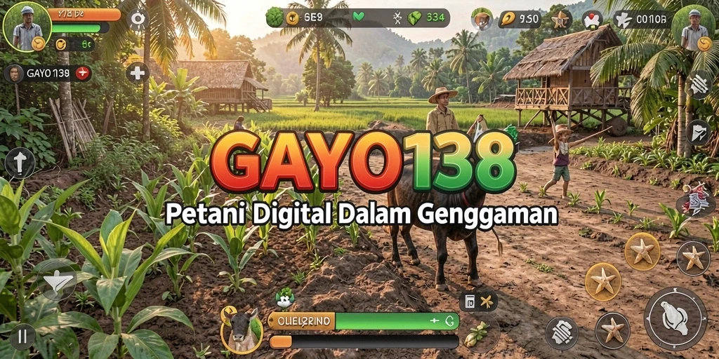 Gameplay GAYO138 yang menggembirakan dalam bertani.