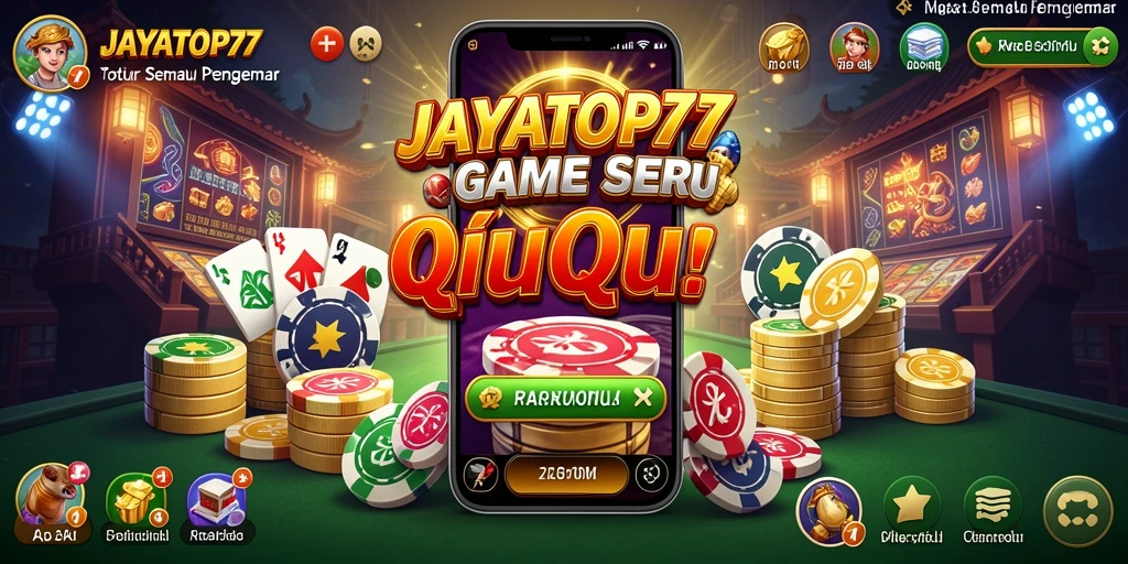 Gameplay seru QiuQiu di JAYATOP77 yang menantang.