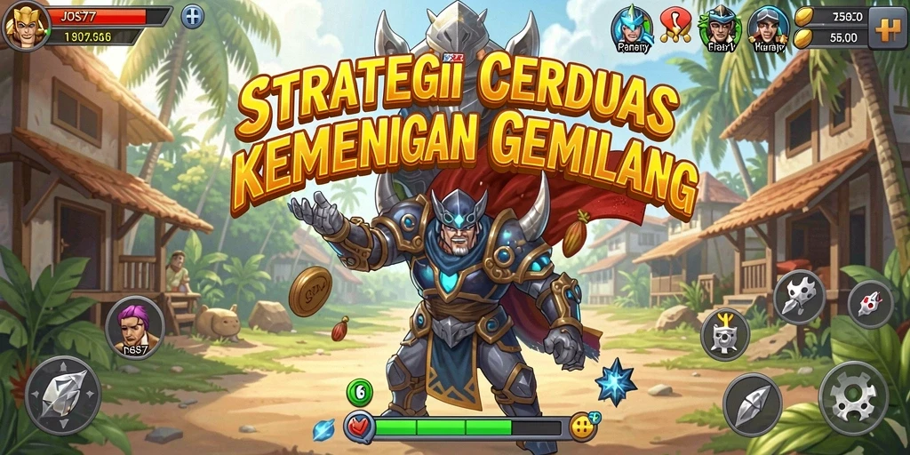 Tampilan gameplay yang menegangkan dan penuh strategi di JOS77.