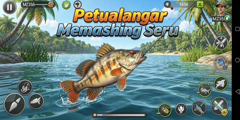 Tangkapan ikan besar dalam MZ356 membanggakan para pemain.