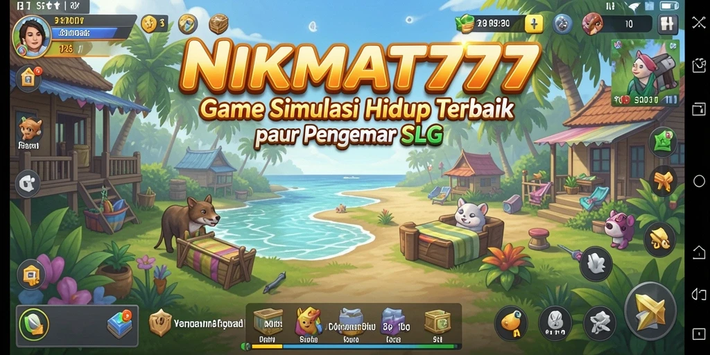 Tampilan gameplay <strong>NIKMAT777</strong> yang memukau dan interaktif.