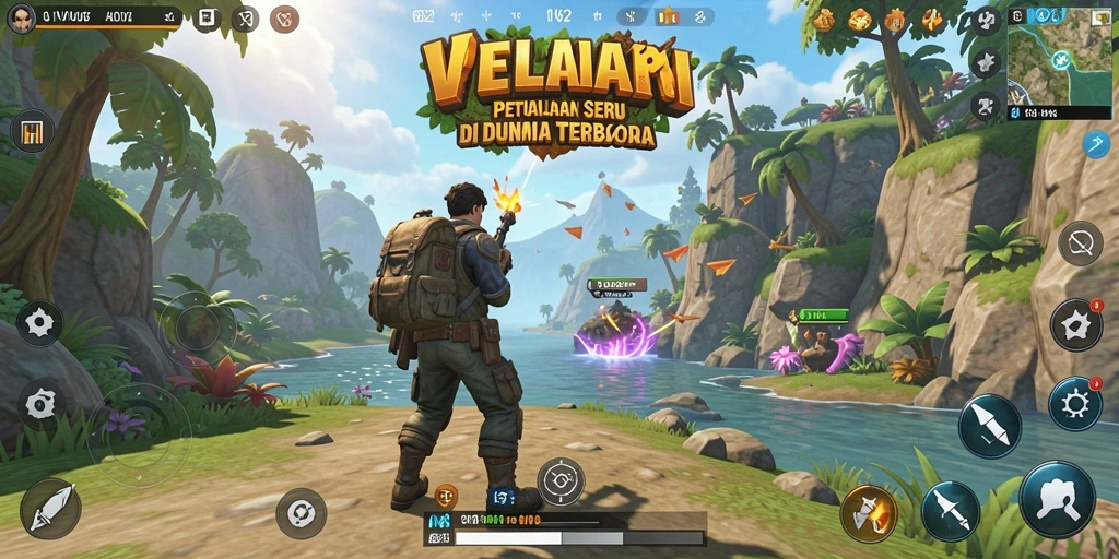 Gameplay VV62 menunjukkan kekayaan dunia terbuka yang bisa dijelajahi.